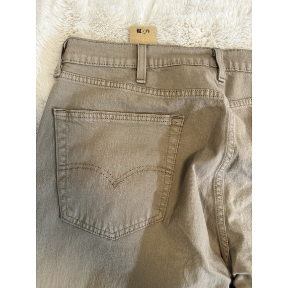 NEW Men's Levis‎ 505 Regular Jeans Stretch  Light Brown  W38 L32 - Picture 8 of 16